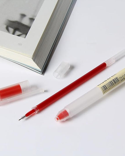XIZE SH Premium Colorful Pens for Journaling and Note Taking - 12 Color Gel Pens With 0.38mm Fine Point Needle Tip - Minimalist Japanese Style