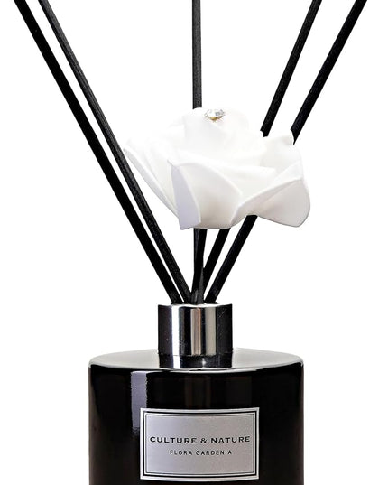 CULTURE & NATURE Reed Diffuser Set (6.7oz, Flora Gardenia)