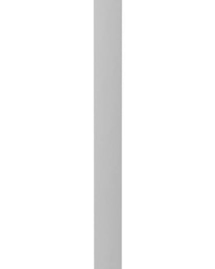 Metal Pole Floor Stand- CTA Premium Thin Profile Retail & Tradeshow Stand with VESA Plate and Base – Compatible with CTA’s Locking Mount (PAD-PARAW) or Any VESA Compatible Mount (ADD-CHKW) - White