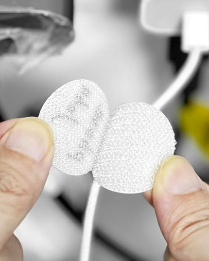 32 Pcs Write On Wire Labels - White, 1.3'' Diameter for Cable Management