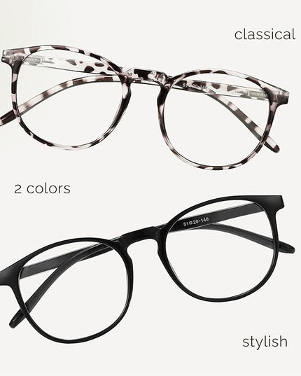 IBOANN Blue Light Glasses for Woman/Men, Fashion Blue Light Glasses Men, Fake Glasses Help Reduce Screen Fatigue