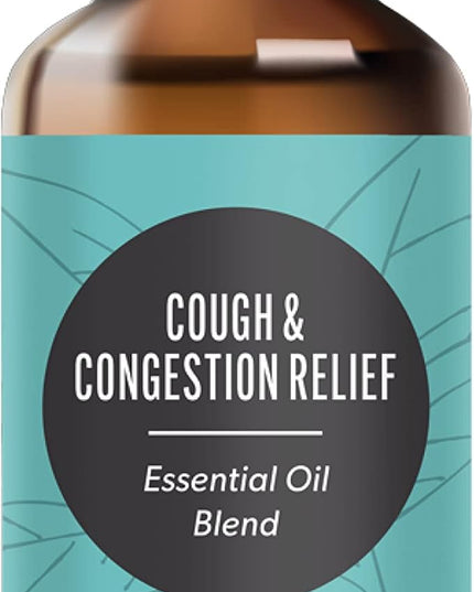 Edens Garden Cough & Congestion Relief Essential Oil Blend- 100% Pure Premium Grade, Undiluted, Natural, Therapeutic, Aromatherapy, The Best for Skin, Humidifiers, Candle 30 ml (1 fl oz)