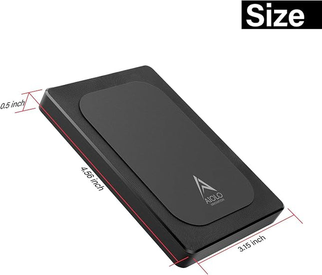 750GB Ultra Slim Portable External Hard Drive HDD-USB 3.0 for PC, Mac, Laptop, PS4, Xbox one,Xbox 360-Super Fast Transmission