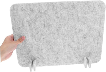 2pcs Felt Desk Divider Panel Soundproof for Office Student Desks Easy to Clean Material Quick Installation