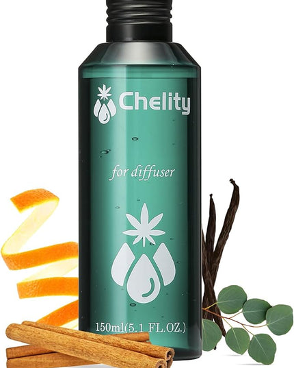 Chelity Hotel Diffuser Oil,5.1Fl Oz (150ml),Home Luxury Aroma & Hotel Fragrance Diffuser Oils-Hotel Diffuser Oil for Aromatherapy, Compatible with Waterless Ultrasonic Diffusers(5.1, Santal)