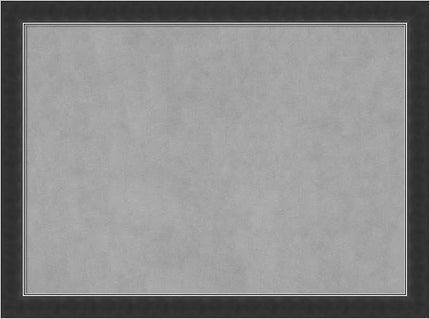 Amanti Art Black Framed Magnetic Board 23x31 Medium Vision Board for use with Magnets, 100% Metal Sheet to Display Items as Office Decor or for Home Organization in mudroom, Kitchen or Kids Room