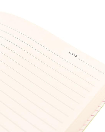 Graphique Gummy Bear Vegan Leather Journal, Diary Notebook for Writing, 192 Lined Pages, La Petite Press Collection, 6” x 8”