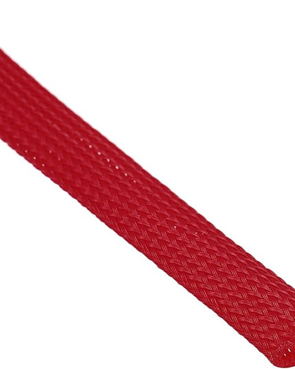 uxcell PET Expandable Sleeving 25ft 1/2" Red Cable Management Sleeve Cord Organizer for Wrap Protect Cable