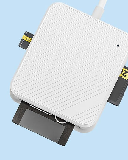 Multi-Slot High-Speed Type-C USB-C Memory Card Reader Smart Media M2 SD SM XD 4-in-1 Adapter Hub Multi-Card Reader Accessory