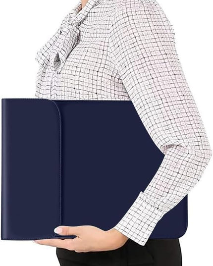 MOSISO Laptop Case 13 inch, 13 inch Laptop Sleeve Compatible with MacBook Air M4 M3 M2 M1 2025-2018 / Pro M2 M1 2025-2016, Faux Suede Leather Case with Small Bag, Navy Blue