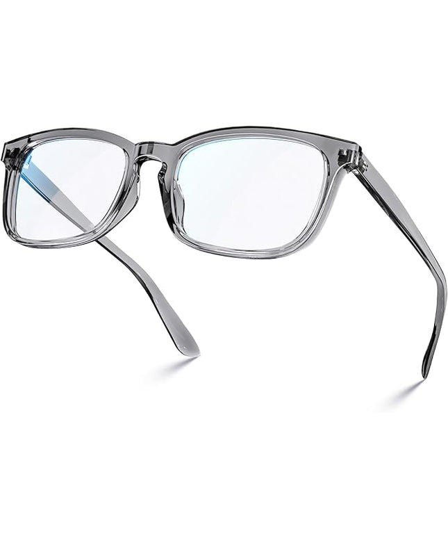 VISOONE Blue Light Blocking Glasses Square with Anti Computer Glare for Gaming Women and Men MONTANA