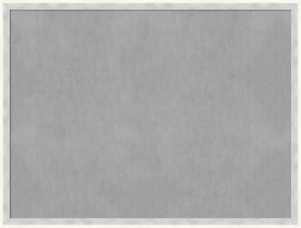 Amanti Art White Framed Magnetic Board 19x25 Medium Vision Board for use with Magnets, 100% Metal Sheet to Display Items as Office Decor or for Home Organization in mudroom, Kitchen or Kids Room