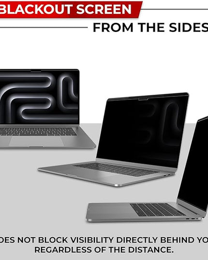 SightPro Magnetic Privacy Screen for MacBook Pro 16 Inch (2021-2024, M1, M2, M3, M4, Pro, Max) Removable Laptop Privacy Filter Shield and Protector