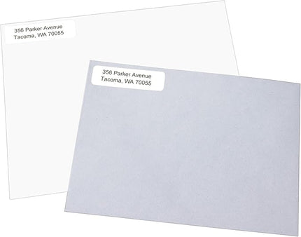 Avery Self-Adhesive Removable Labels, 0.5 x 1.75 Inches, 840 Per Pack, White Label Stickers (05422)
