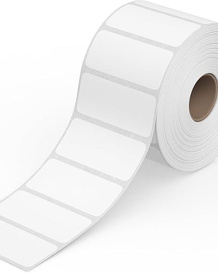 Rollo Direct Thermal 2x1 Barcode Labels - Roll of 1,000 Thermal Labels for Shipping (Commercial Grade Stickers)