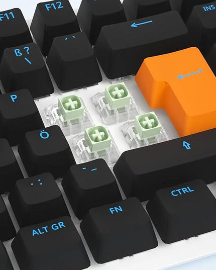 Kailh Box Jade Clicky Keyboard Switch,3-pin 50gf Pre-Lubed Dustproof Waterproof RGB SMD Key Switches,for Mechanical Gaming Keyboard(Jade,10pcs)
