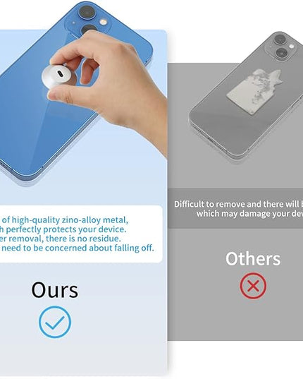 5 Pack Anchor Plate Adhesive Security Plate with Slot for Computer Lock Security Cables to Lock Down Laptops, Tablets, Monitors,for iPhone Smart Phone, MacBook Pad Ipad, Tablet, Other Device