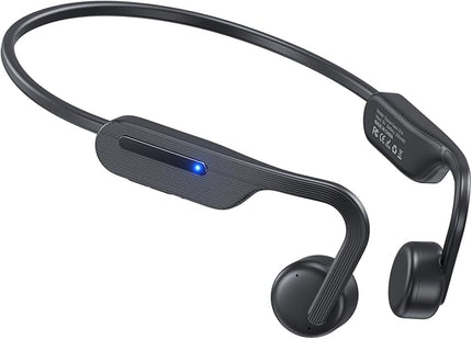 Bone Conduction Headphones, Open Ear Headphones Bluetooth 5.4 with Mic, Wireless Running Headphones 10H Playtime, Waterproof Sport Earbuds Suitable for Cycling, Outdoor Sports