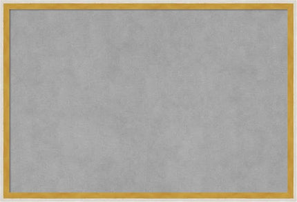 Amanti Art White Framed Magnetic Board 17x25 Medium Vision Board for use with Magnets, 100% Metal Sheet to Display Items as Office Decor or for Home Organization in mudroom, Kitchen or Kids Room