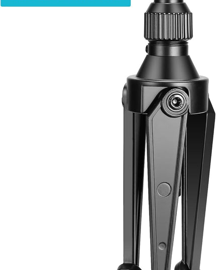 Neewer Foldable Iron Mini Desktop Microphone Tripod Stand, Adjustable Height 4.9-7.5 inches/12.5-19 centimeters for Lectures, Podcasts, Online Chat, Meeting, Screencasts and More (NW-050)
