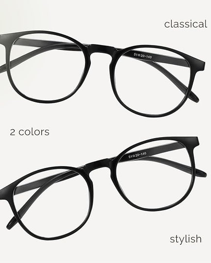 IBOANN Blue Light Glasses for Woman/Men, Fashion Blue Light Glasses Men, Fake Glasses Help Reduce Screen Fatigue