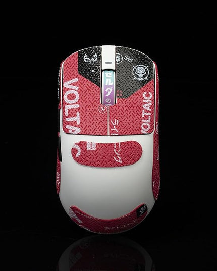 Gamer Mouse Grip Tape Sticker for VGN Dragonfly R1 Pro MAX VXE Max Non Slip Suck Sweat Pre Cut Easy Install Blood X