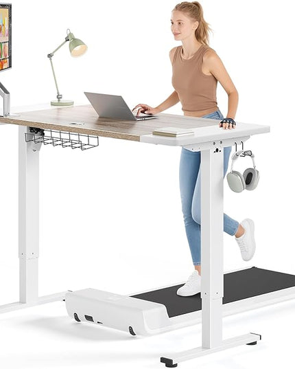 SIAGO Electric Standing Desk Adjustable - 63 x 24 Inch Sit Stand up Desk with Cable Management - 3 Memory Preset Adjustable Height Table