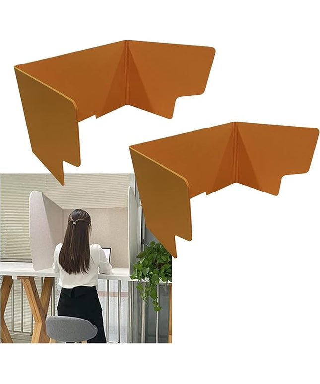Acoustic Desk Divider Portable Soundproof Partition 2Pack Foldable Privacy Panels for School Classroom OfficeCustomizable Shield Solutions
