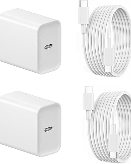 Fast Charging for iPhone 16 15 Charger,2Pack 20W PD Fast iPhone 16 15 Charger with USB C to USB C Charging Cable Cord 3FT for iPhone 16/16 Pro/16 Pro Max/15/15 Plus/15 Pro/15 Pro Max,iPad Pro/Air/Mini
