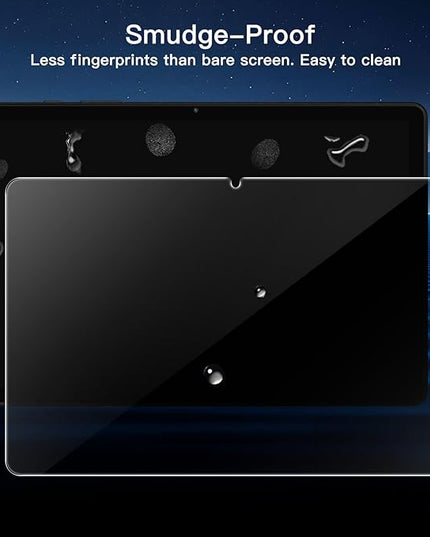 JETech Screen Protector for Samsung Galaxy Tab A11 Plus / A11+ / A9 Plus / A9+ 11-Inch 2025/2023 with Easy Installation Frame, Tempered Glass Film, HD Clear, 2-Pack