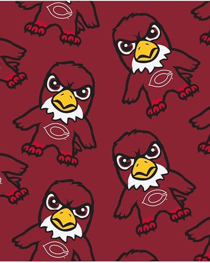 Mouse Pad, Fabric, University of Chicago Standard/Tokyodachi Mascot All Over