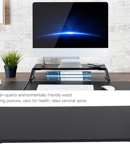 Monitor Stand Riser Ergonomic Keyboard Storage Laptop Computer Desk Shelf