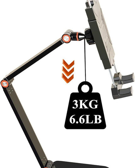 Portable Monitor Holder for 6-18.5 Inch Screen Desktop Expandable Monitor Stand 13 inch Tablet Stand