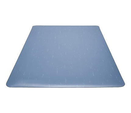 Guardian Marble Top Anti-Fatigue Floor Mat, Vinyl, 3'x5', Blue