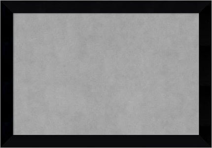 Amanti Art Black Framed Magnetic Board 19x27 Medium Vision Board for use with Magnets, 100% Metal Sheet to Display Items as Office Decor or for Home Organization in mudroom, Kitchen or Kids Room