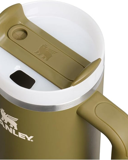 STANLEY Quencher H2.0 Tumbler with Handle and Straw 30 oz | Flowstate 3-Position Lid | Cup Holder Compatible for Travel | Insulated Stainless Steel Cup | BPA-Free | Exclusive Thyme