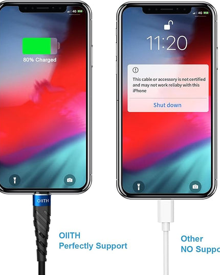 OIITH USB C Cable, USB A to USB C 3A Fast Charging (10FT 3Pack) Phone USB Type-C Charge Cable Android Charge Cord USB C Charger Cable for iPhone 15 Plus/Pro/Pro Max/Samsung/Pad/Laptop/LG/-Blue