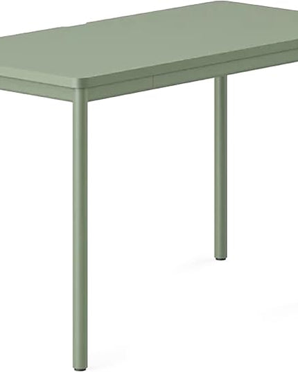 Branch Daily Desk - Functional at Home Office Desk with Effortless Assembly, Timeless Design, Rounded Corners, and Built-in Cable Notch - 36” W x 28.5” H x 24” D - Sage Work Table