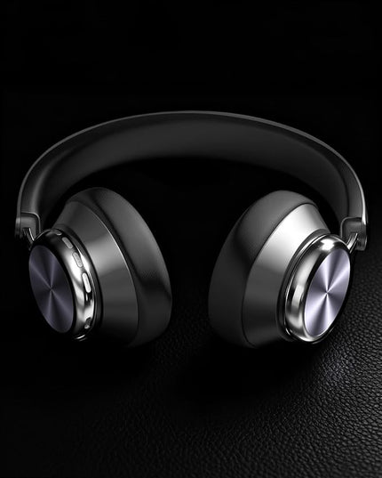 Wentronic Y03 Bluetooth Headphones Wireless Active Noise Cancelling Over Ear Headphones 48 Hours Playtime High Sound Quality 6 EQ Music Mode Headphones with Soft Ear Cushion - Grey