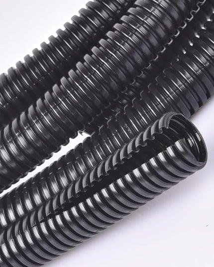 1 Inch Wire Loom Split Tubing - 25 ft Cord Protector Electric Wires Covers, Automotive Wire Flexible Conduit