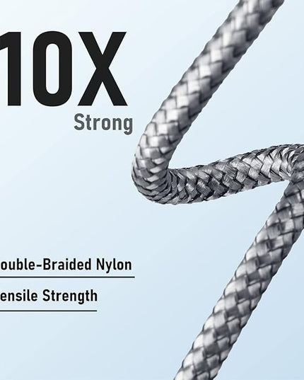 ohbox USB C to Lightning Cable 3Pack 6FT iPhone Fast Charger Cable USB-C iPhone Charging Cord Compatible with iPhone 14 13 13 Pro Max 12 12 Pro Max 11 XS XR X 8 iPad