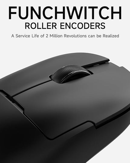 AJAZZ AJ159P Wireless Gaming Mouse with RGB Charging Dock, PAW3395 26K DPI Sensor, 56G Lightweight Ergonomic Mouse, 5 Programmable Buttons, 80 Million ASIN Switch