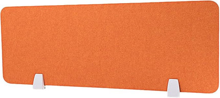 Desk Privacy Panel for Students Desk Divider Partition Cubicle Light Shield Office Accessories for Schools Classrooms Orange 30 * 120cm