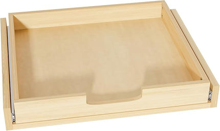 Grehitk Pullout Cabinet Organizer, 26''W×21''D×3''H Slide Out Shelves for Kitchen Cabinets, Pull out Drawers for Kitchen Cabinets, Pantry, Bathroom, & Storage Organization