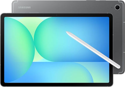 SAMSUNG Galaxy Tab S10 FE 128GB WiFi Android Tablet + Book Cover Keyboard Slim, Large Display, Long Battery Life, Powerful Processor, S Pen, US Version, 2025, 2 Yr Manufacturer Warranty, Gray