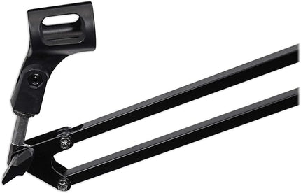 Rockville DMS40 40-Inch Studio Microphone Boom Arm Stand, Aluminum Desk Clamp, 360 degree Rotation, Steel Frame, ABS Mic Clip, for Podcasting and Streaming