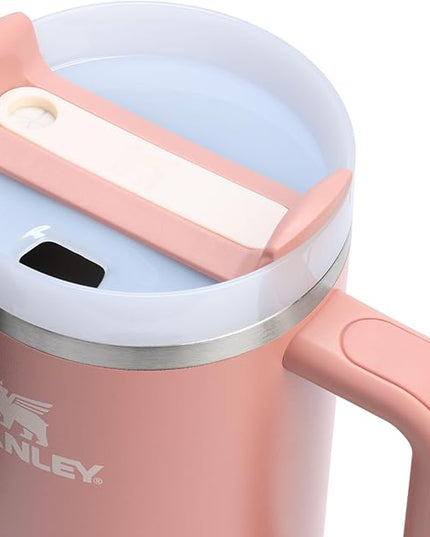 STANLEY Quencher H2.0 Tumbler with Handle and Straw 40 oz | Flowstate 3-Position Lid | Cup Holder Compatible for Travel | Insulated Stainless Steel Cup | BPA-Free | Exclusive Sienna