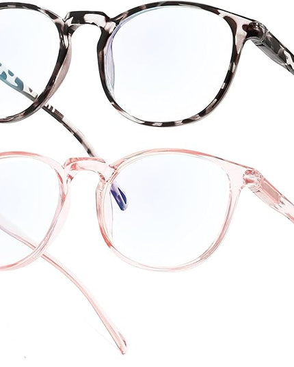 IBOANN Blue Light Glasses for Woman/Men, Fashion Blue Light Glasses Men, Fake Glasses Help Reduce Screen Fatigue