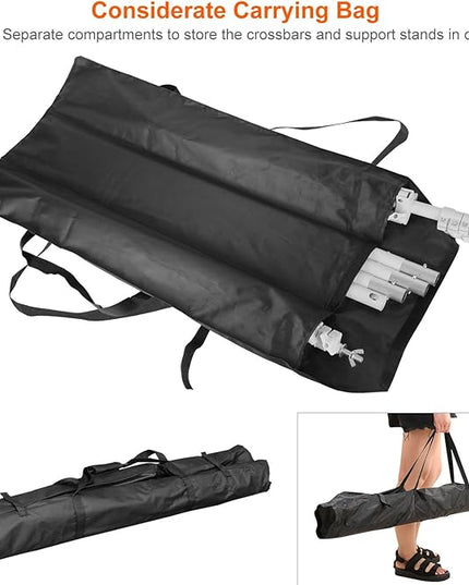 iMounTEK Backdrop Stand Photo Video Studio, 10Ft Wide Adjustable Backdrop Stand, Background Support System Kit with Clamps Carry Bag for Photography/Wedding/Party Decoration(White)
