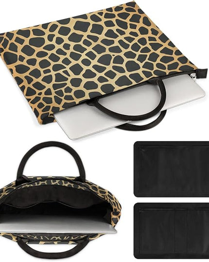 Hsnar 15.6 Laptop Case Briefcase Handbag with Accessory Pocket Slim Laptop Bag Laptop Sleeve